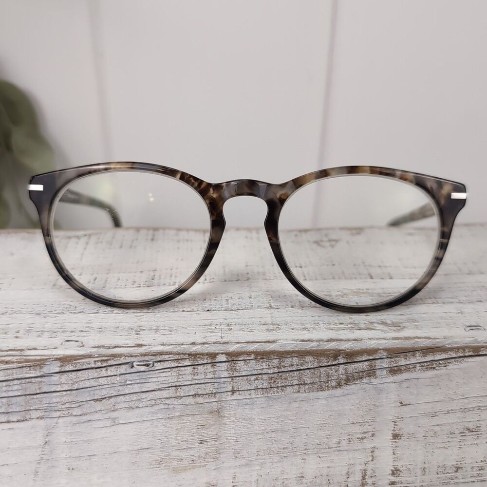 Esquire Eyeglasses 1510 50-19-145 Olive Amber FRAMES ONLY EQ1510